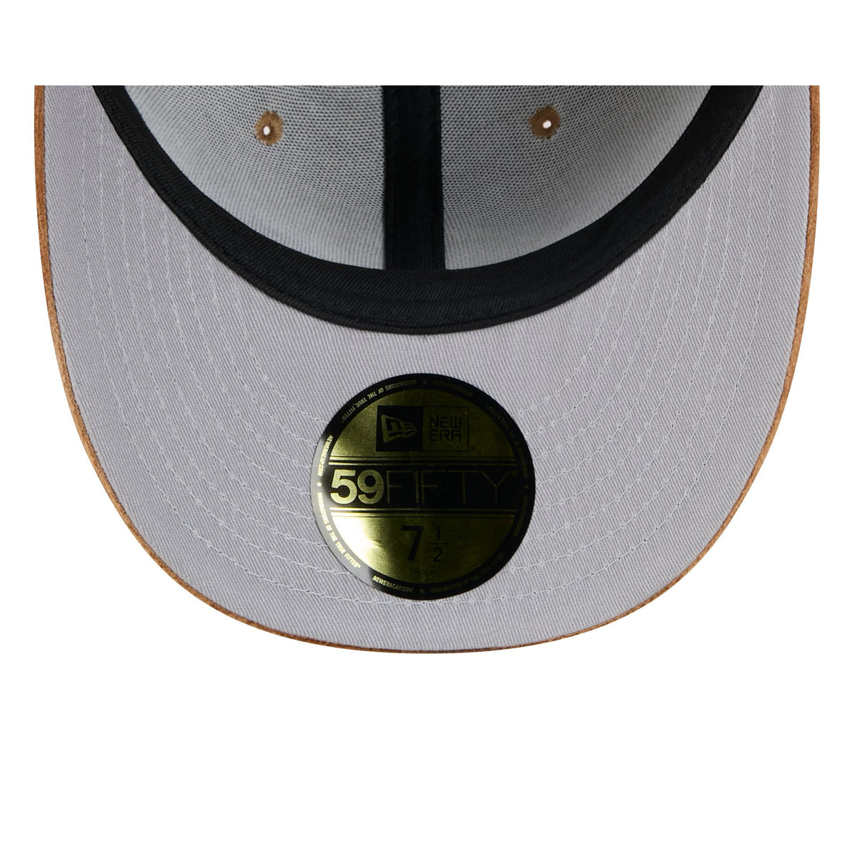 Philadelphia Eagles Moon Brisbane Moss Brown Visor 59FIFTY Fitted Hat