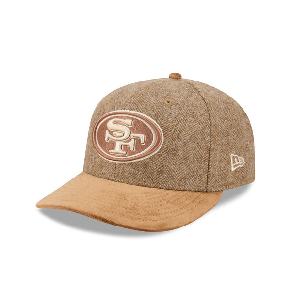 San Francisco 49ers Moon Brisbane Moss Brown Visor 59FIFTY Fitted