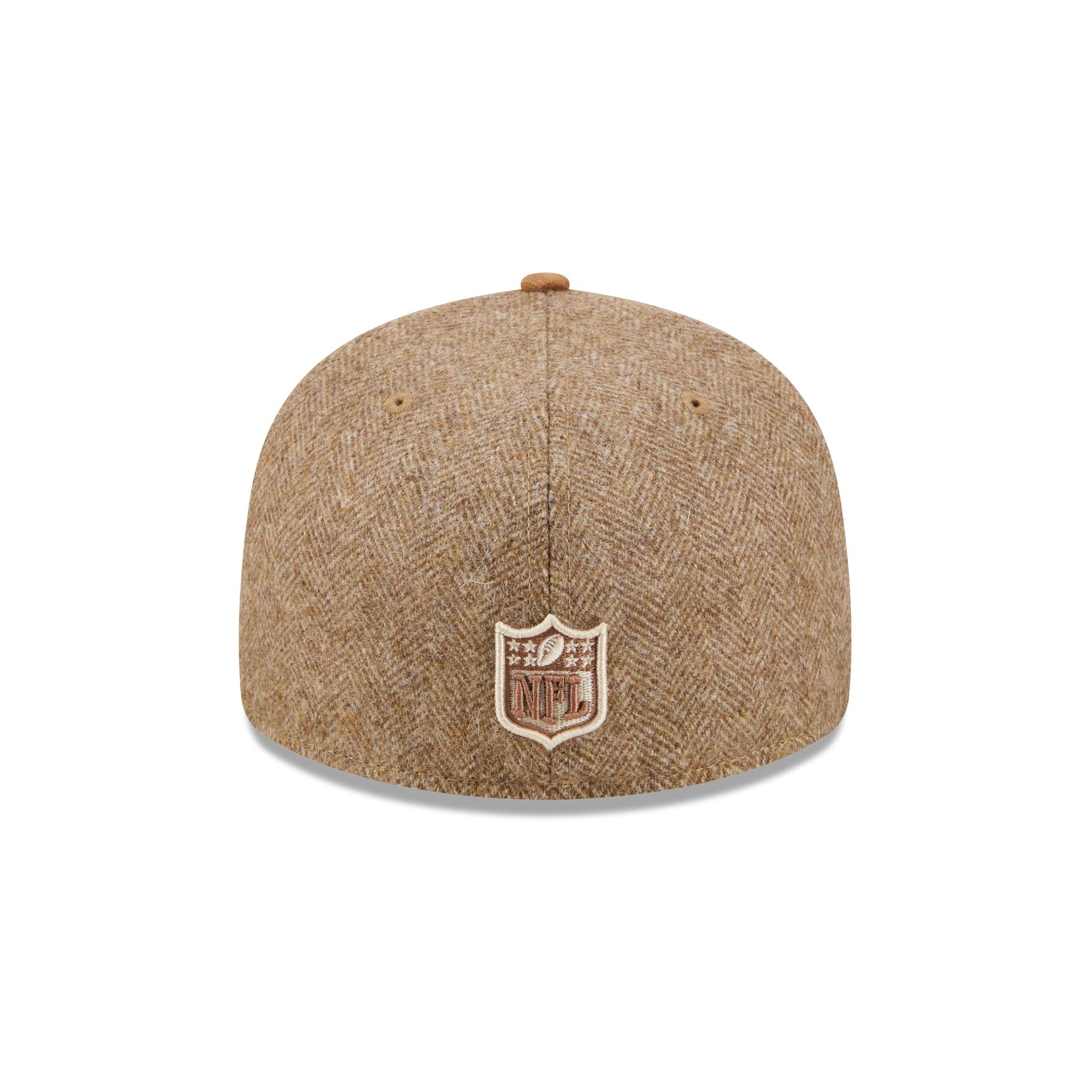 San Francisco 49ers Moon Brisbane Moss Brown Visor 59FIFTY Fitted Hat
