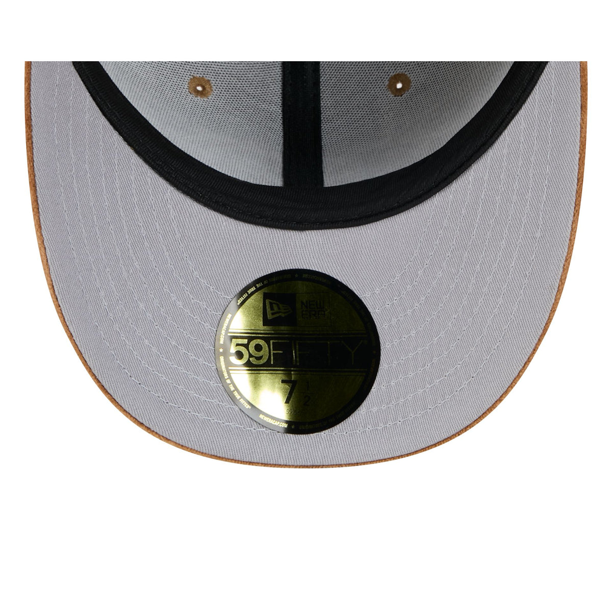 Pittsburgh Steelers Moon Brisbane Moss Brown Visor 59FIFTY Fitted Hat
