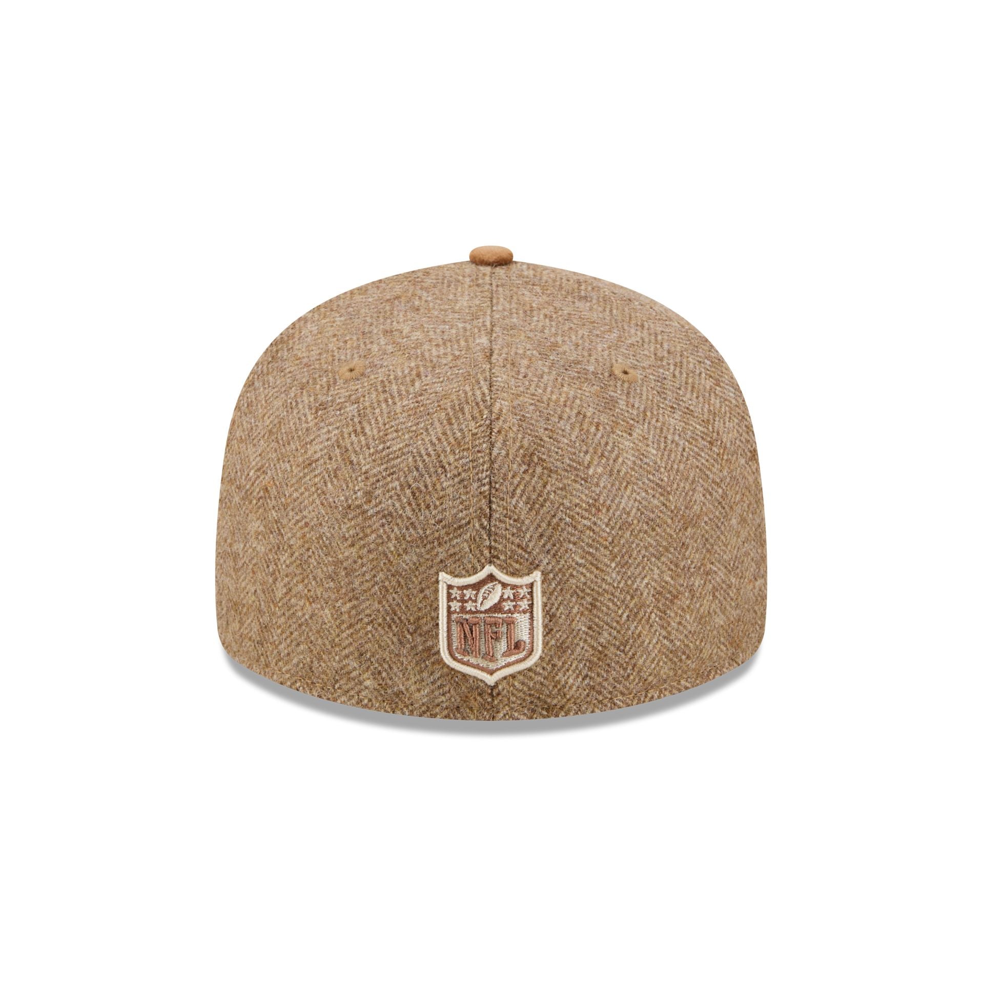 Green Bay Packers Moon Brisbane Moss Brown Visor 59FIFTY Fitted Hat