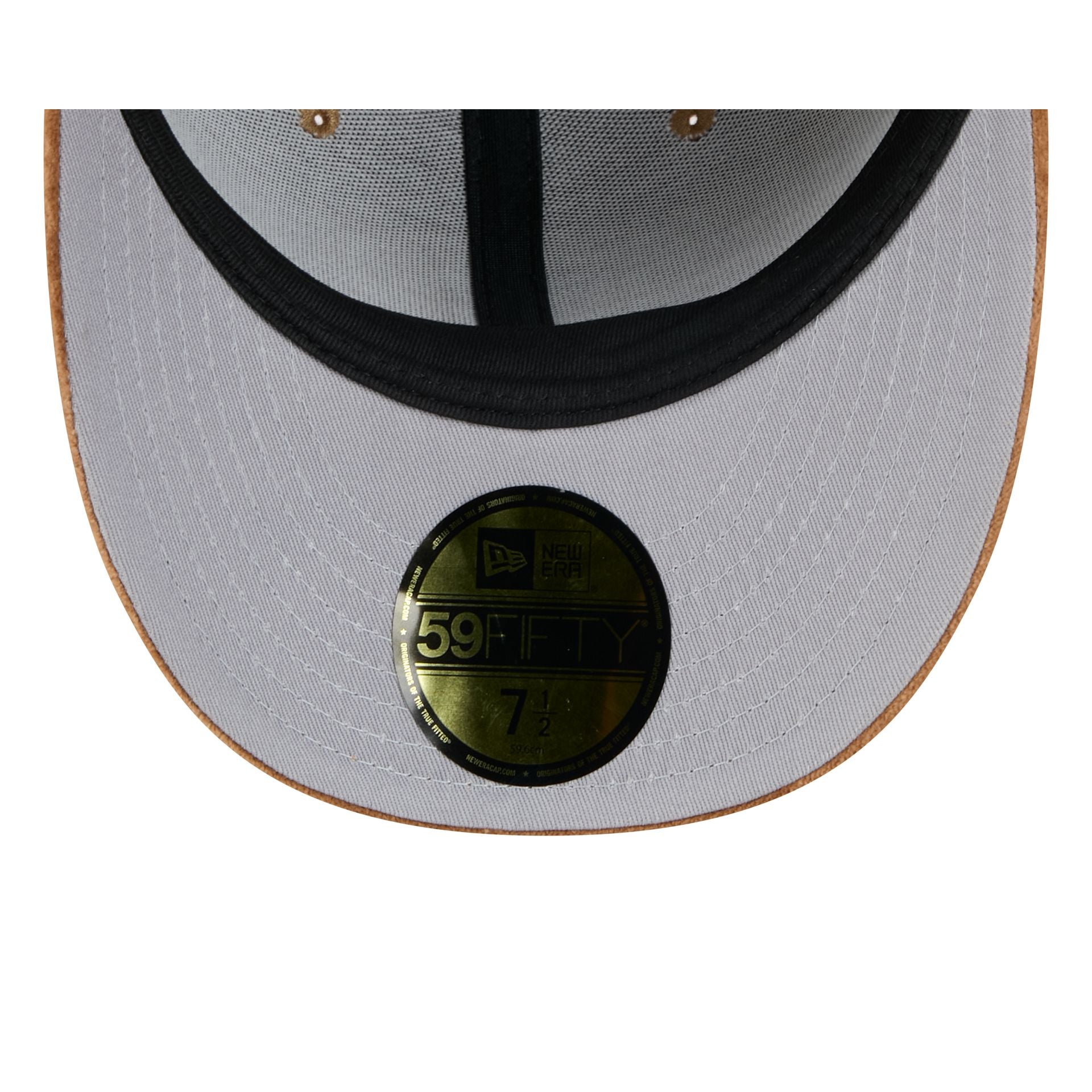Green Bay Packers Moon Brisbane Moss Brown Visor 59FIFTY Fitted Hat
