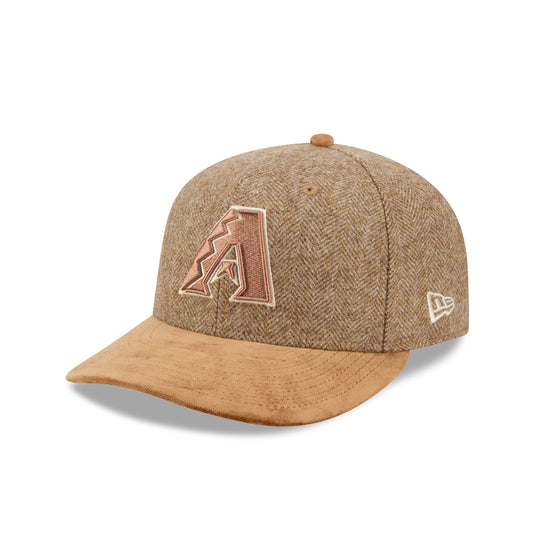 Arizona Diamondbacks Moon Brisbane Moss Brown Visor 59FIFTY Fitted Hat