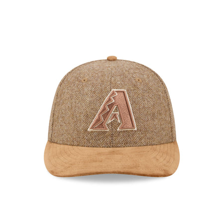 Arizona Diamondbacks Moon Brisbane Moss Brown Visor 59FIFTY Fitted Hat