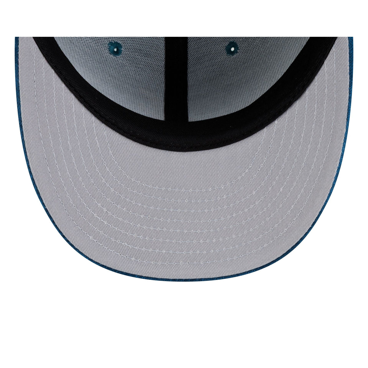 Atlanta Braves Moon Brisbane Moss Blue Visor 59FIFTY Fitted Hat