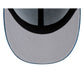 Los Angeles Dodgers Moon Brisbane Moss Blue Visor 59FIFTY Fitted Hat