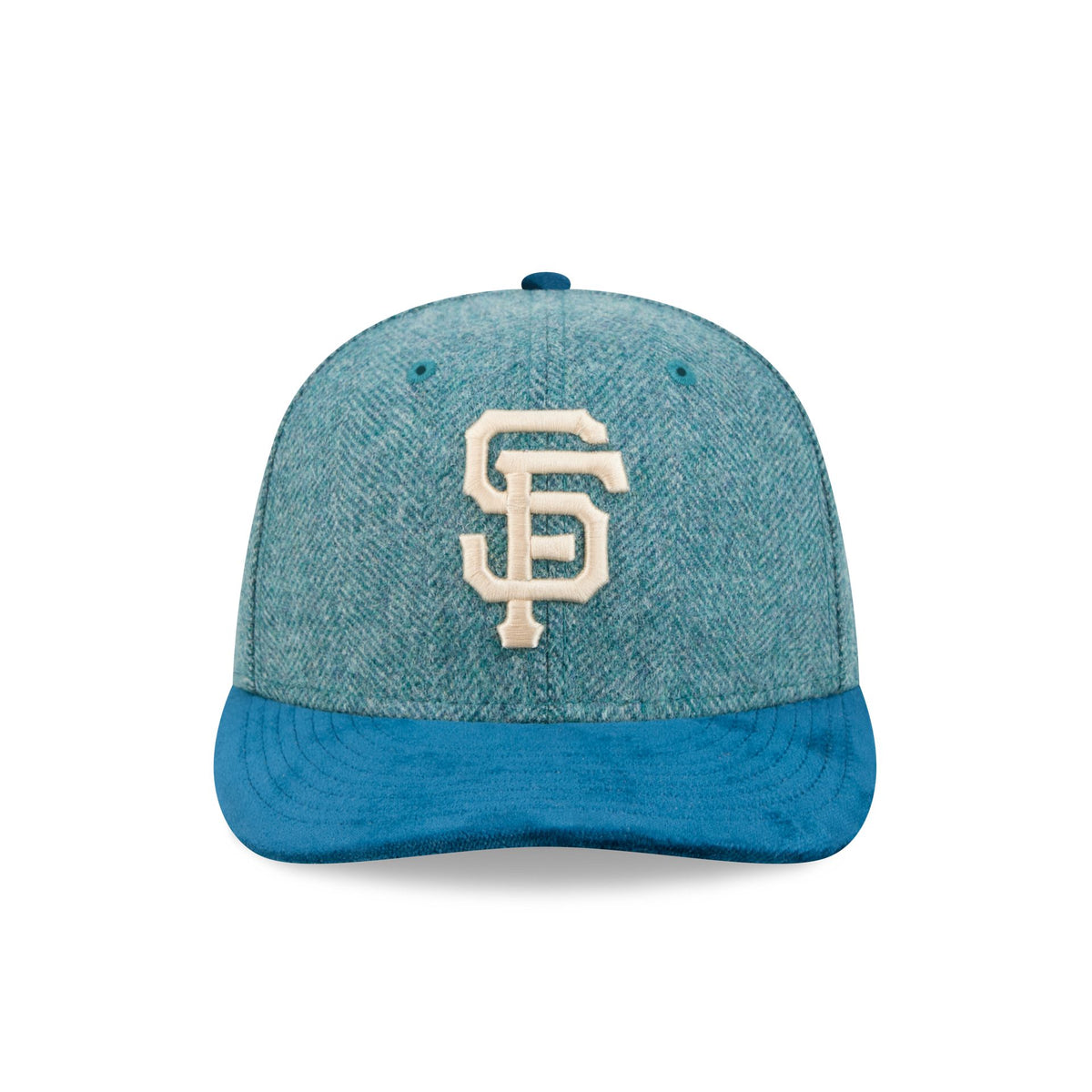 San Francisco Giants Moon Brisbane Moss Blue Visor 59FIFTY Fitted Hat