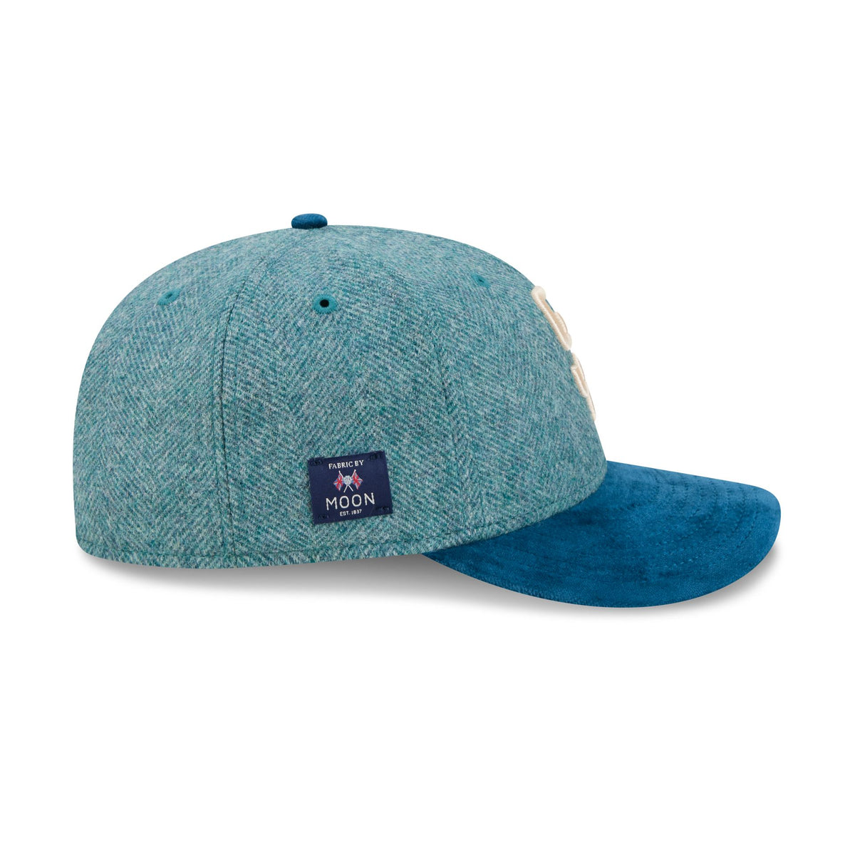 San Diego Padres Moon Brisbane Moss Blue Visor 59FIFTY Fitted Hat