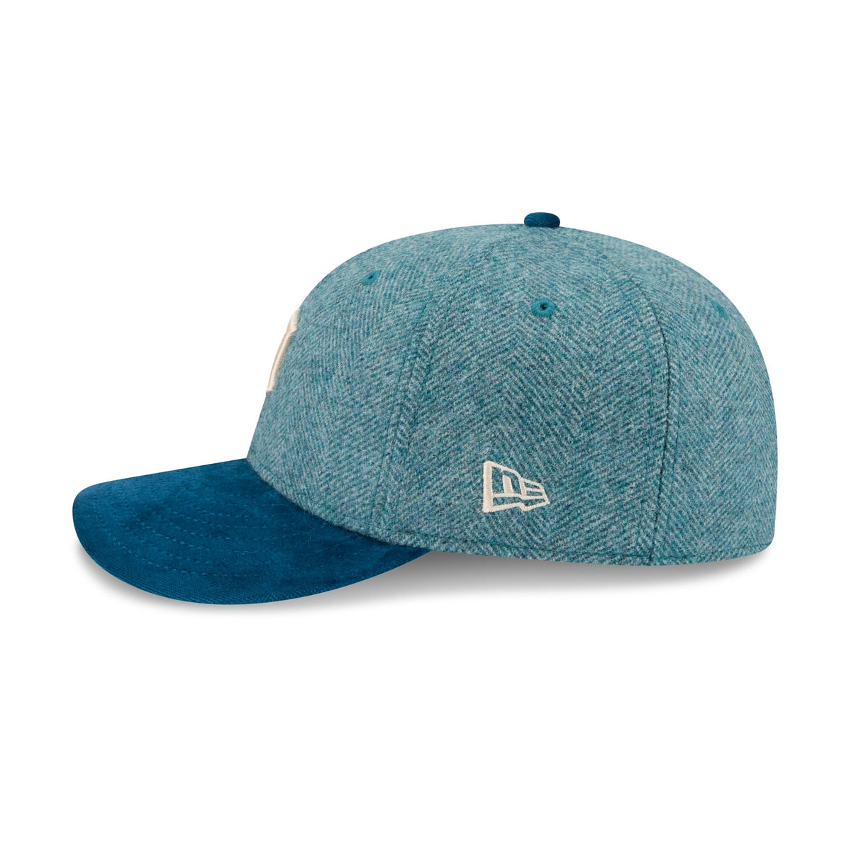 Detroit Tigers Moon Brisbane Moss Blue Visor 59FIFTY Fitted Hat