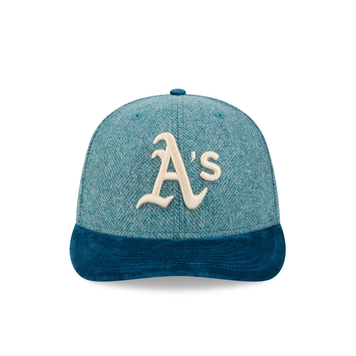 Athletics Moon Brisbane Moss Blue Visor 59FIFTY Fitted Hat
