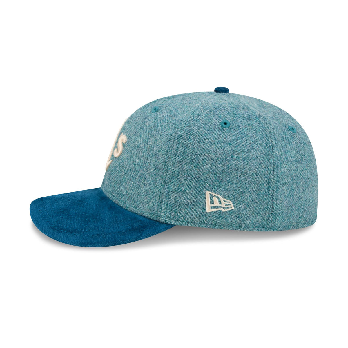 Athletics Moon Brisbane Moss Blue Visor 59FIFTY Fitted Hat