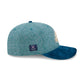 Philadelphia Eagles Moon Brisbane Moss Blue Visor 59FIFTY Fitted Hat