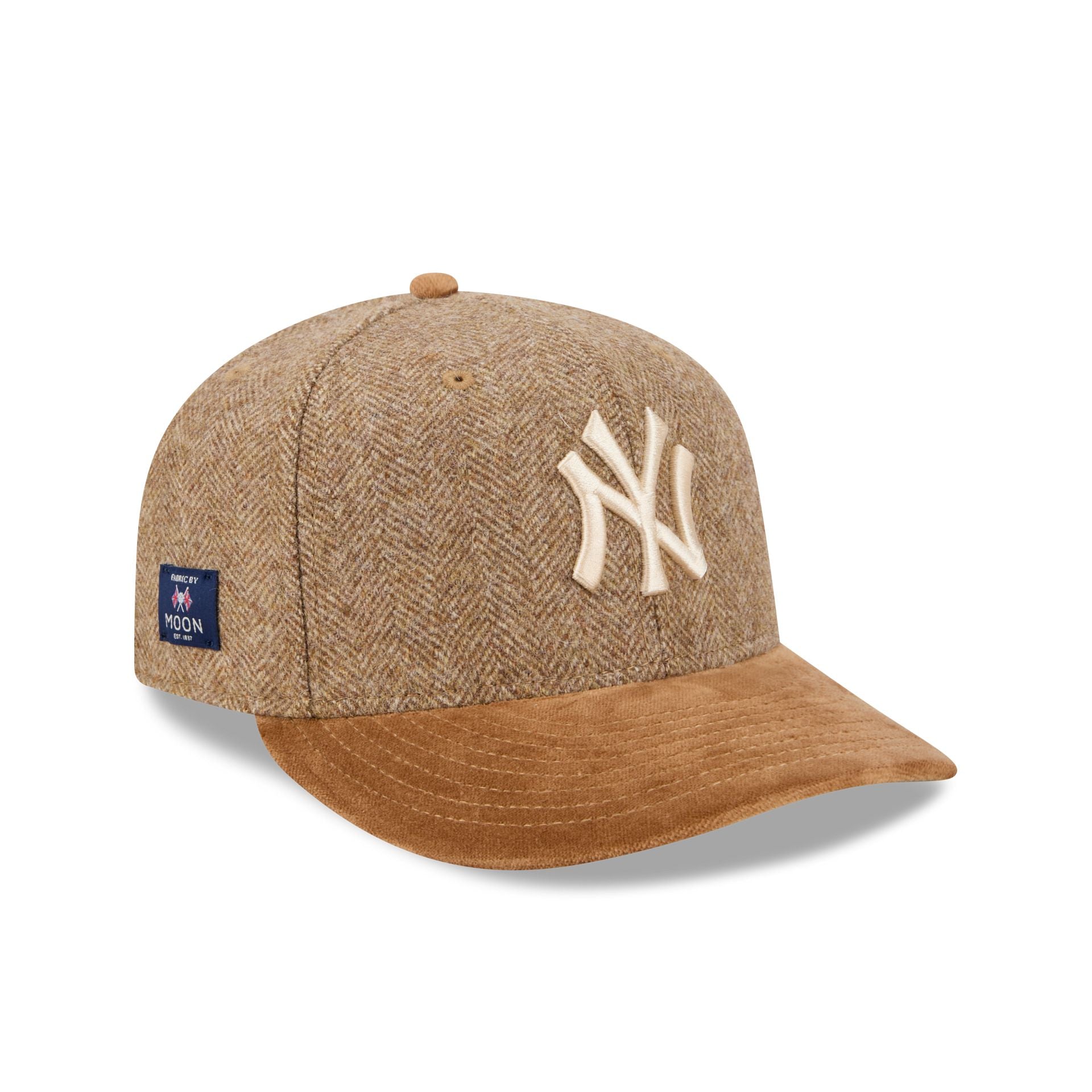 New York Yankees Moon Brisbane Moss Brown Visor 59FIFTY Fitted Hat