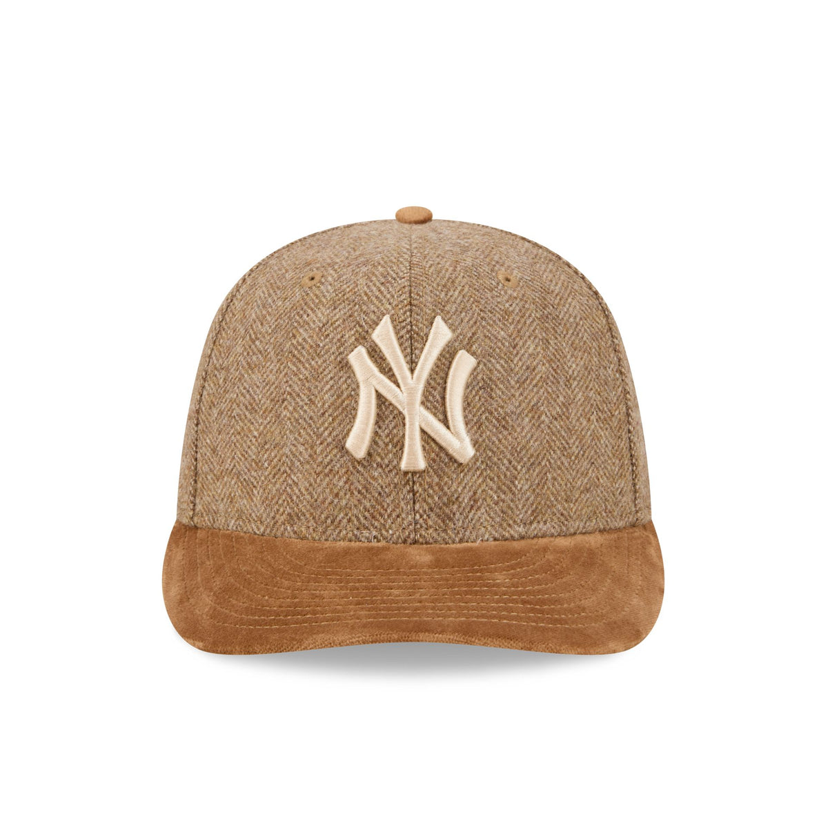 New York Yankees Moon Brisbane Moss Brown Visor 59FIFTY Fitted Hat