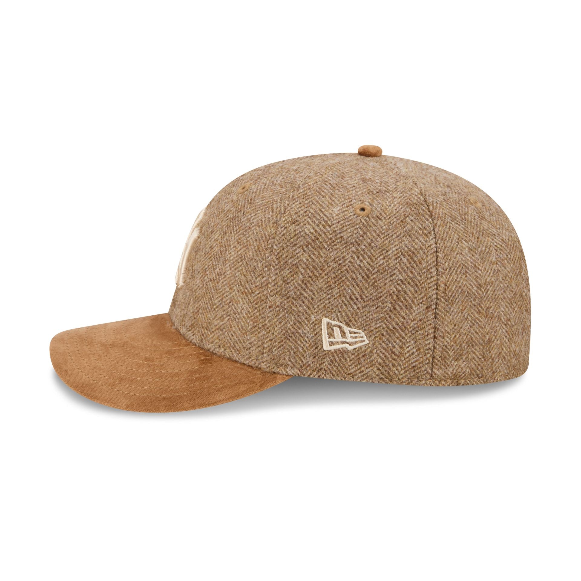 New York Yankees Moon Brisbane Moss Brown Visor 59FIFTY Fitted Hat