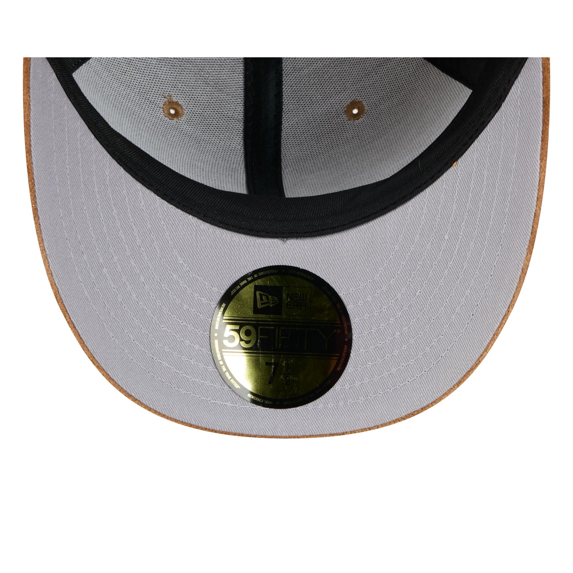 New York Yankees Moon Brisbane Moss Brown Visor 59FIFTY Fitted Hat
