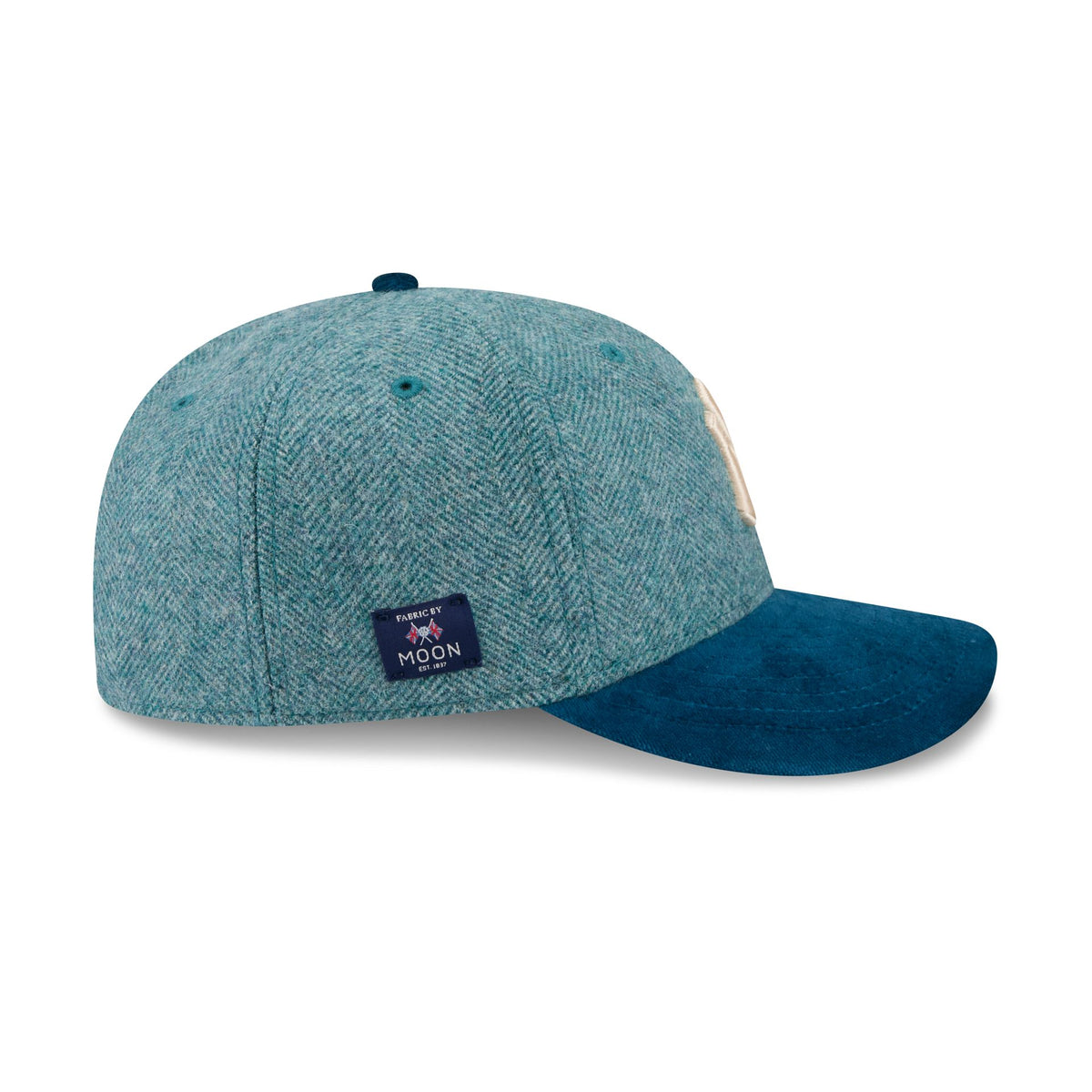 New York Yankees Moon Brisbane Moss Blue Visor 59FIFTY Fitted Hat
