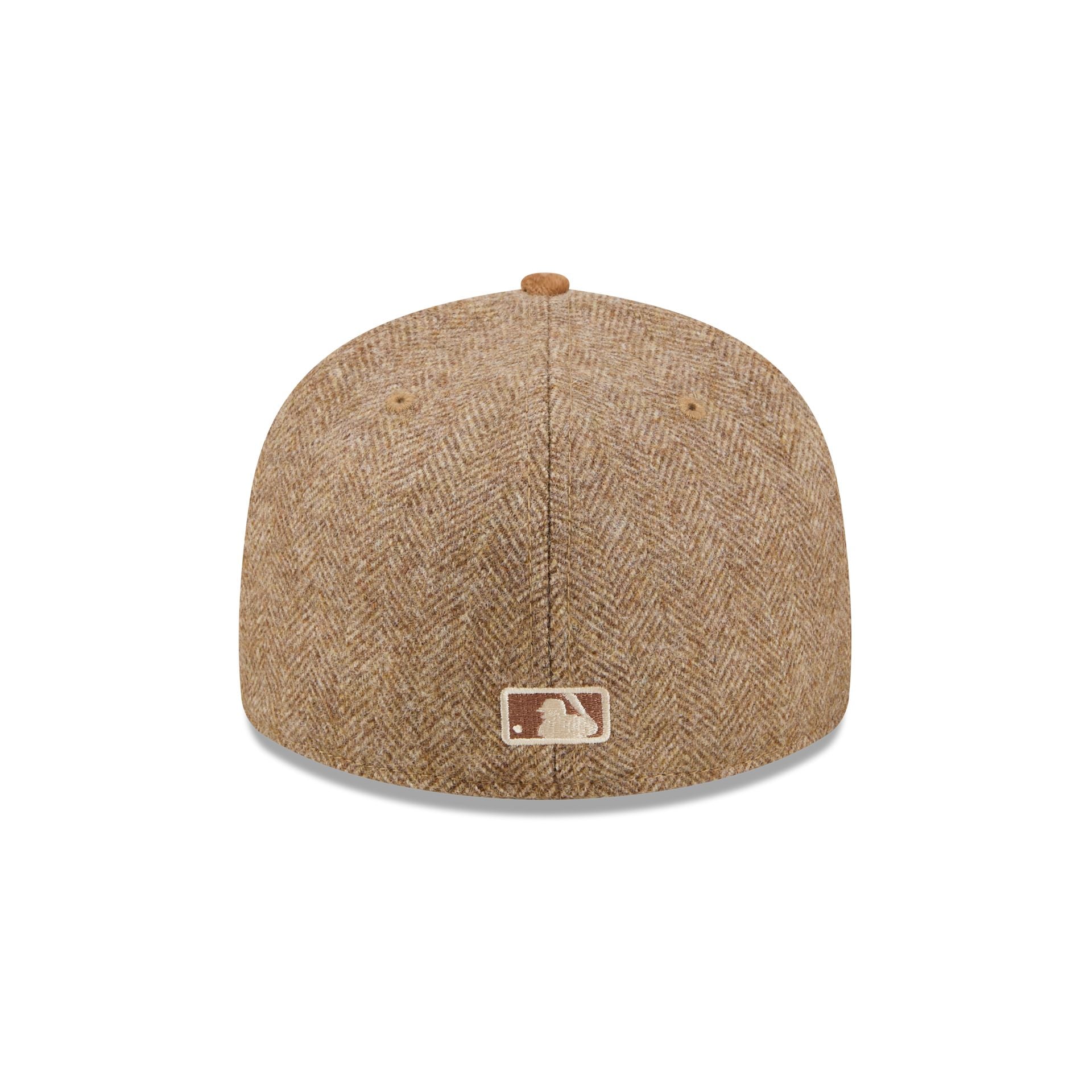 Atlanta Braves Moon Brisbane Moss Brown Visor 59FIFTY Fitted Hat
