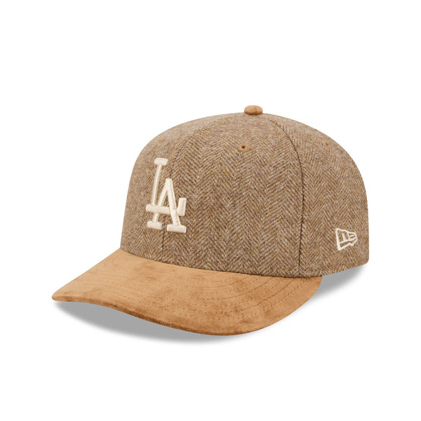 Los Angeles Dodgers Moon Brisbane Moss Brown Visor 59FIFTY Fitted