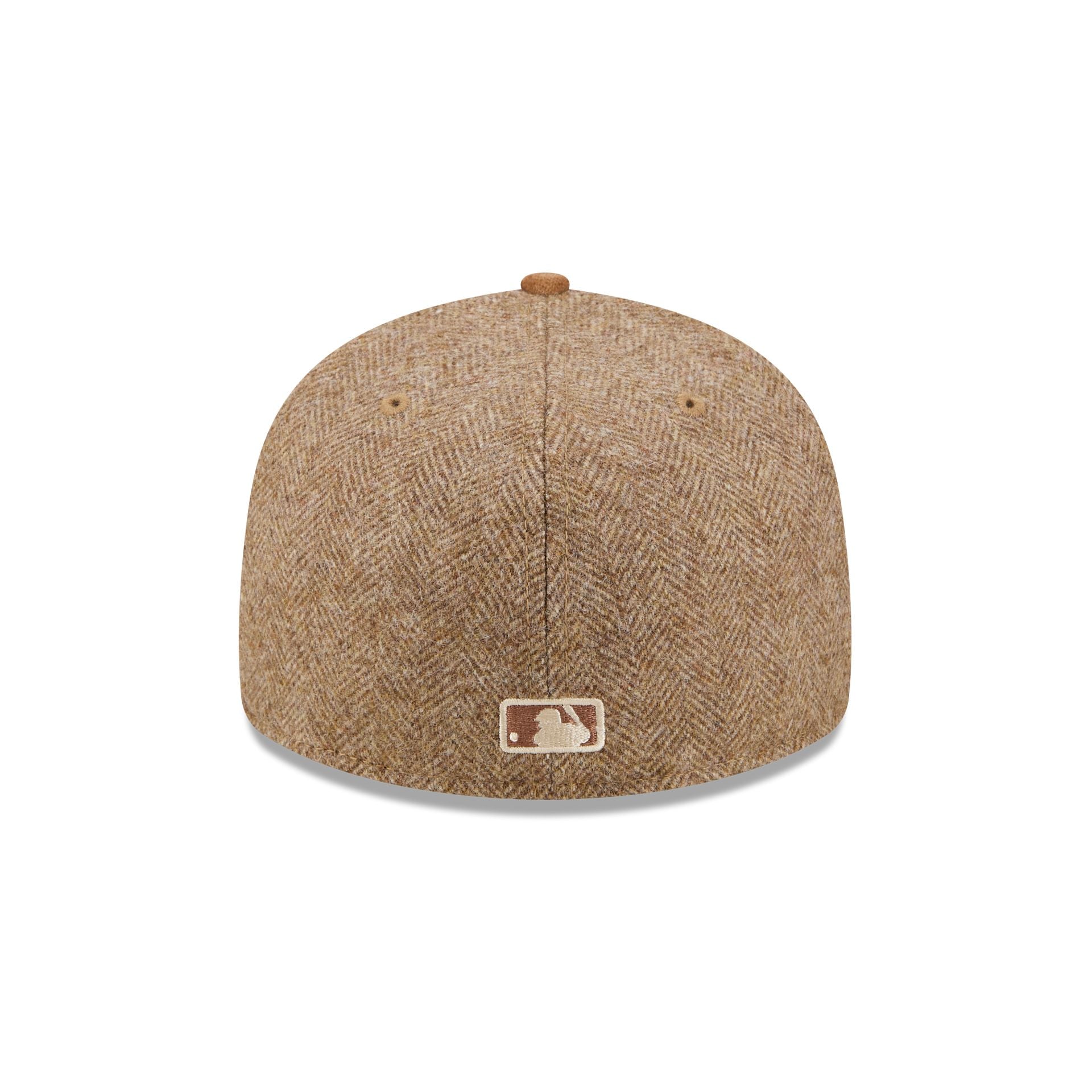 Los Angeles Dodgers Moon Brisbane Moss Brown Visor 59FIFTY Fitted Hat