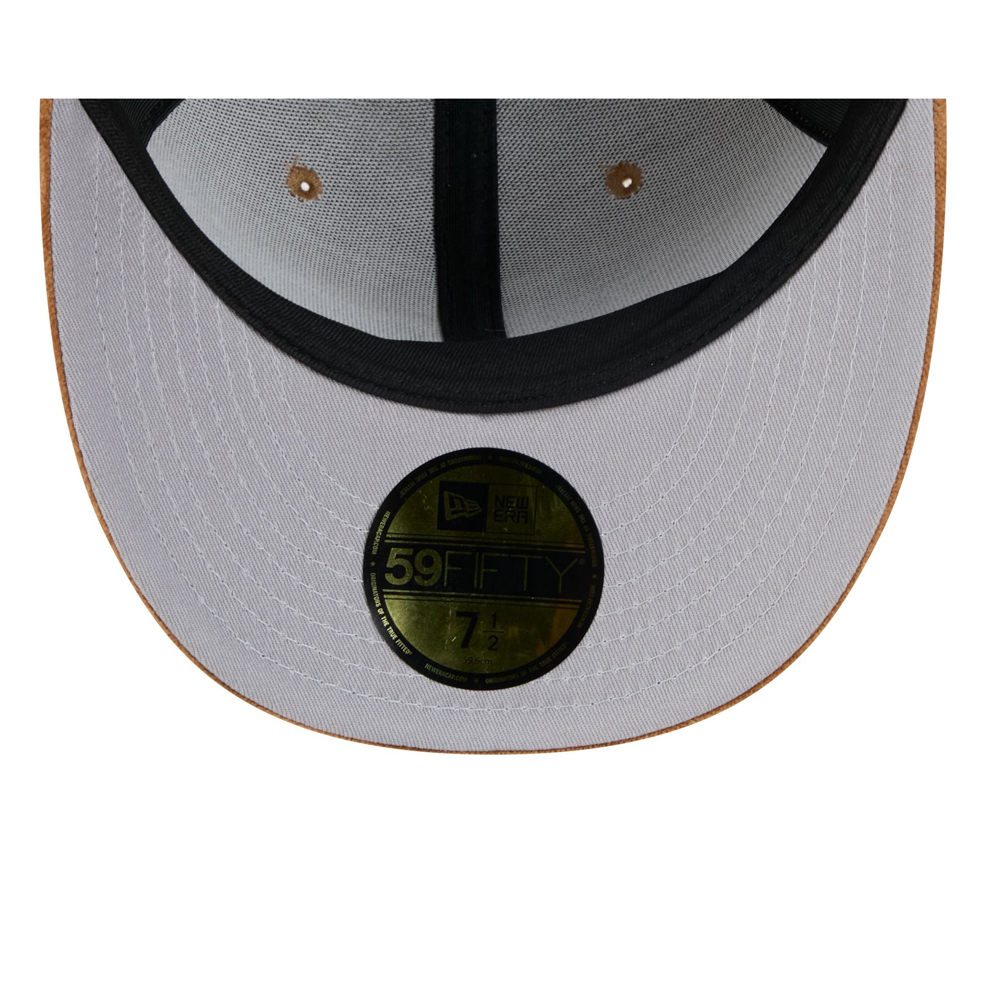 Los Angeles Dodgers Moon Brisbane Moss Brown Visor 59FIFTY Fitted Hat
