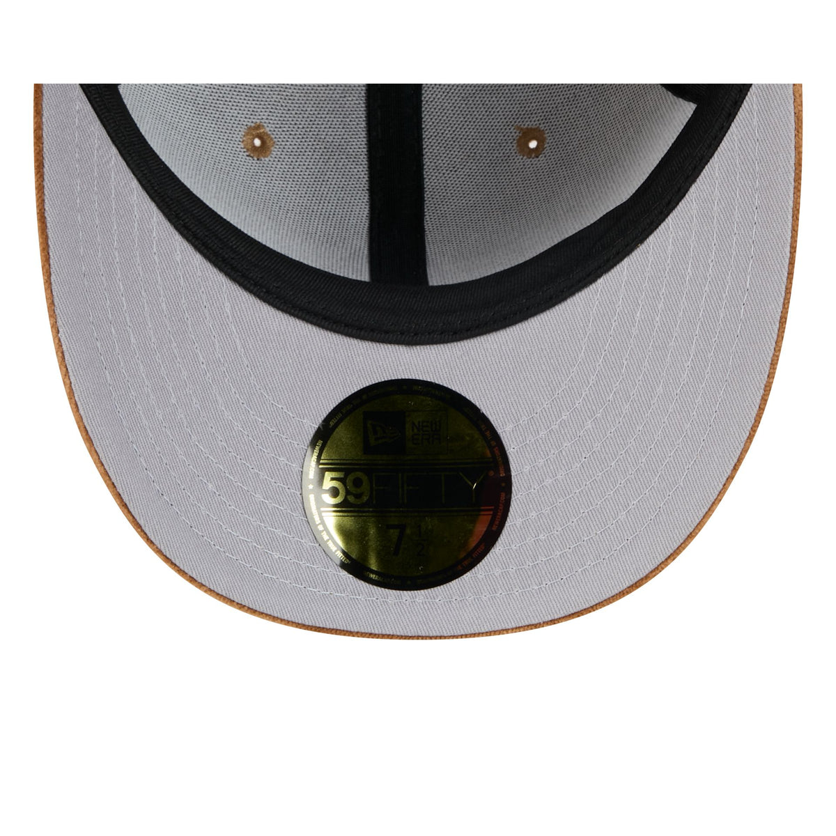 Boston Red Sox Moon Brisbane Moss Brown Visor 59FIFTY Fitted Hat