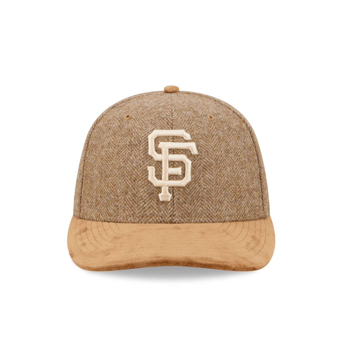 San Francisco Giants Moon Brisbane Moss Brown Visor 59FIFTY Fitted Hat