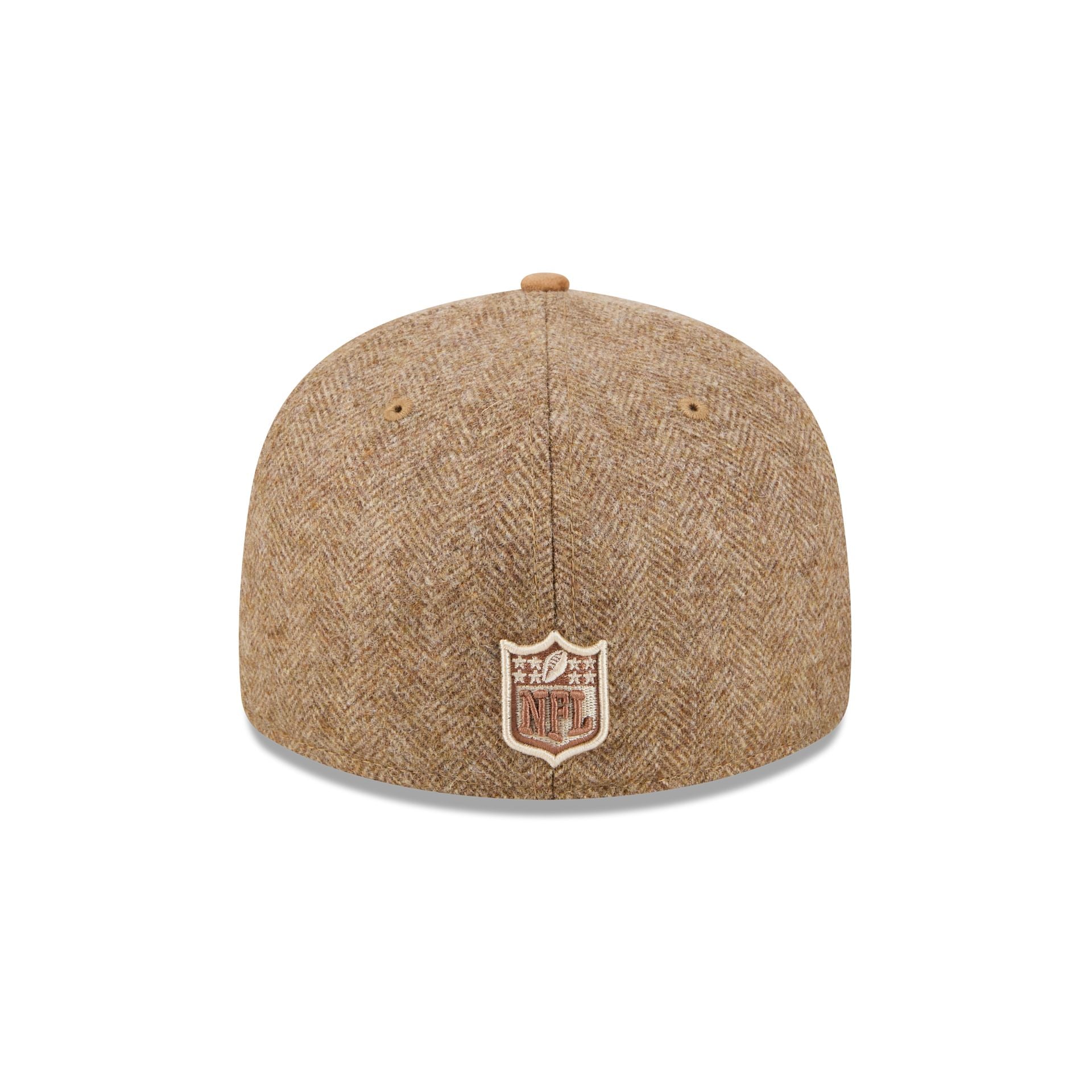 Dallas Cowboys Moon Brisbane Moss Brown Visor 59FIFTY Fitted Hat