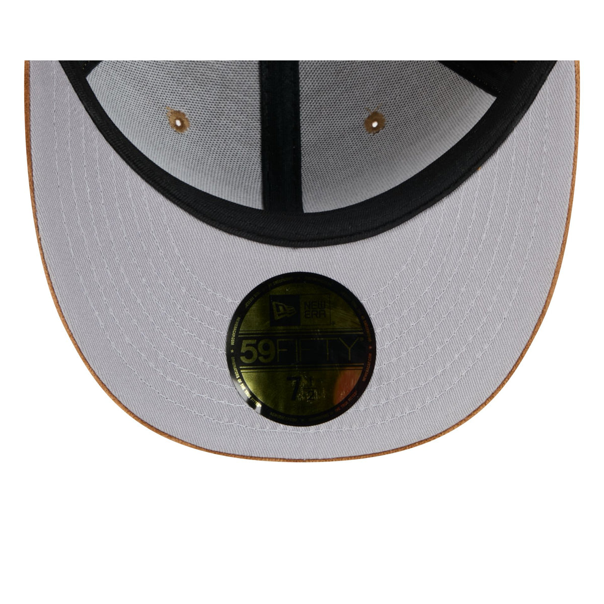Dallas Cowboys Moon Brisbane Moss Brown Visor 59FIFTY Fitted Hat