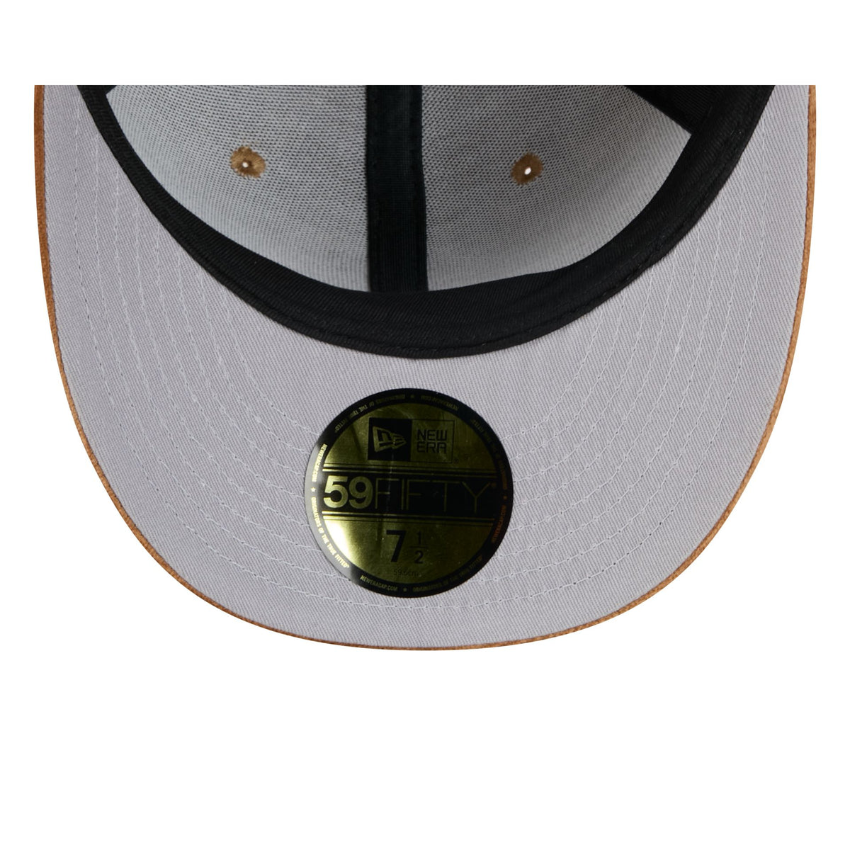 Detroit Tigers Moon Brisbane Moss Brown Visor 59FIFTY Fitted Hat
