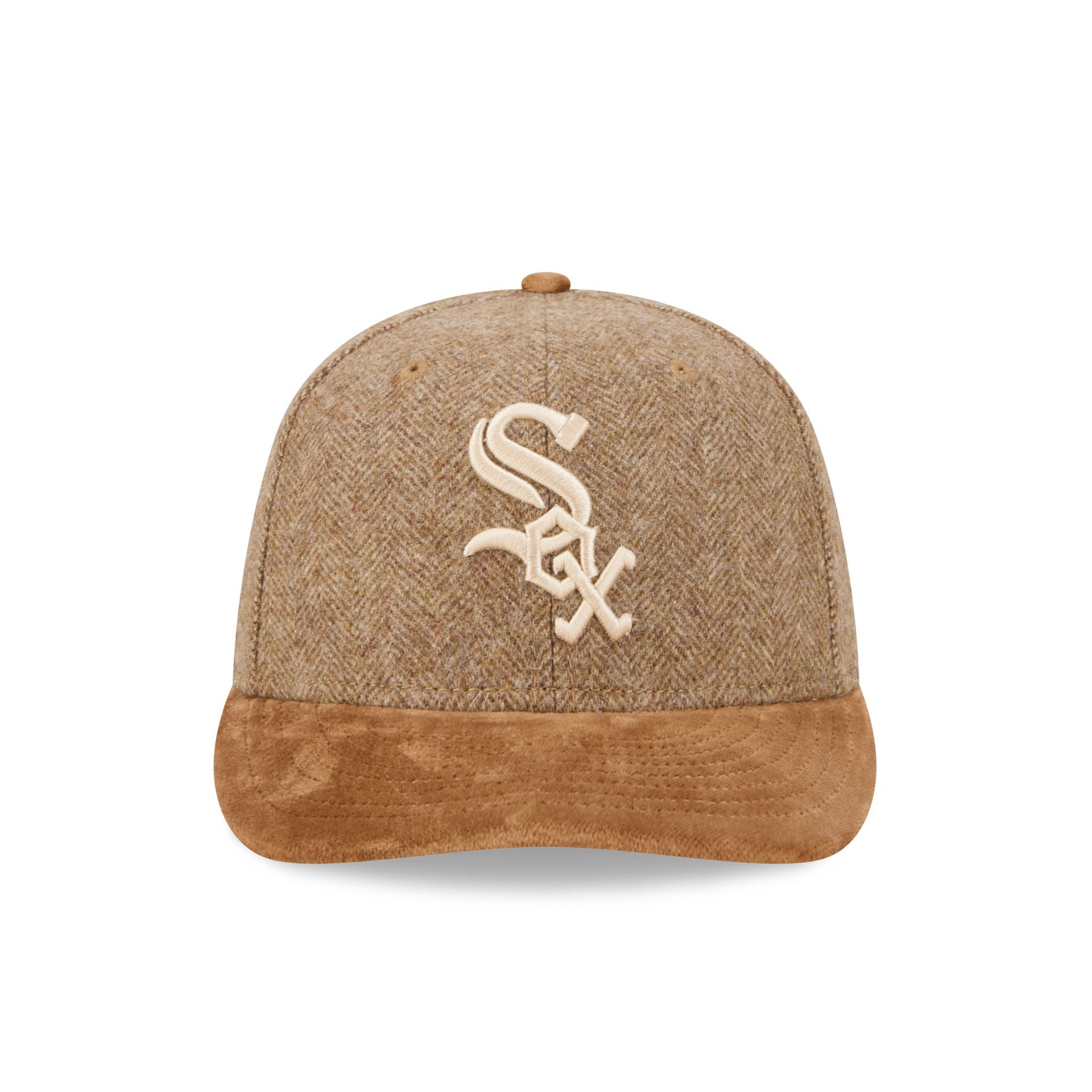 Chicago White Sox Moon Brisbane Moss Brown Visor 59FIFTY Fitted Hat