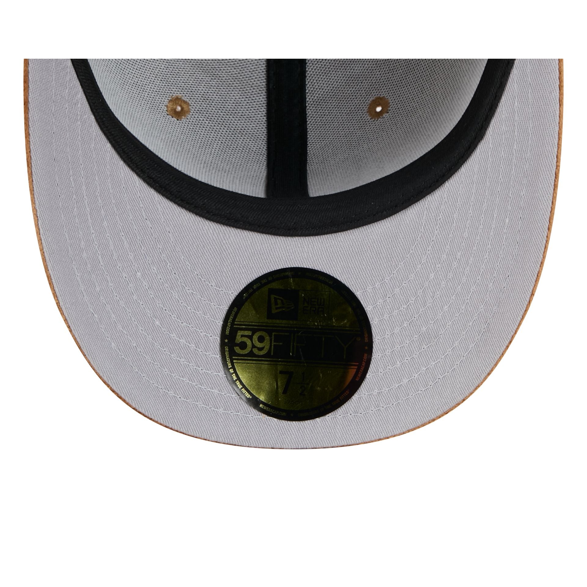 Chicago White Sox Moon Brisbane Moss Brown Visor 59FIFTY Fitted Hat