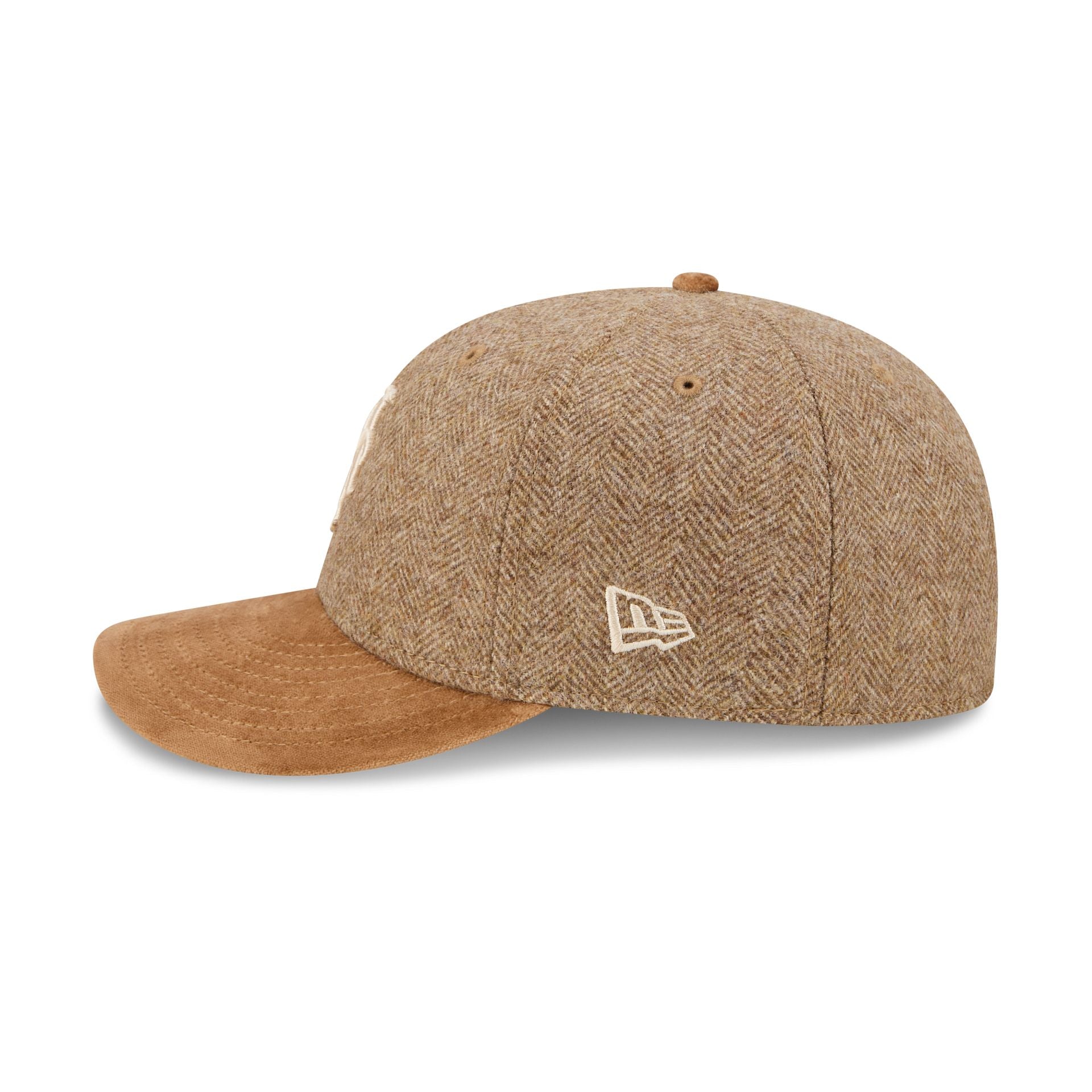 New York Mets Moon Brisbane Moss Brown Visor 59FIFTY Fitted Hat