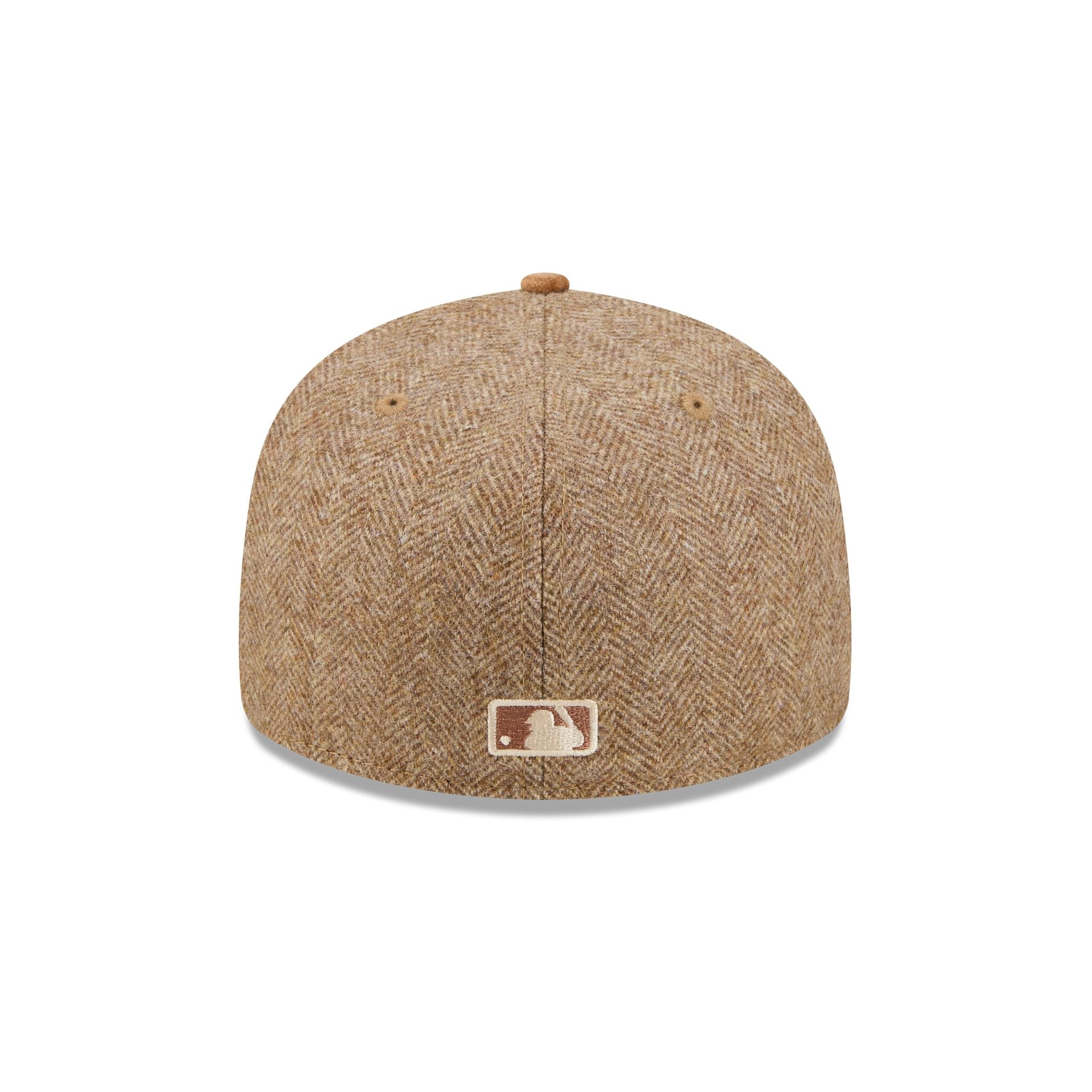 New York Mets Moon Brisbane Moss Brown Visor 59FIFTY Fitted Hat