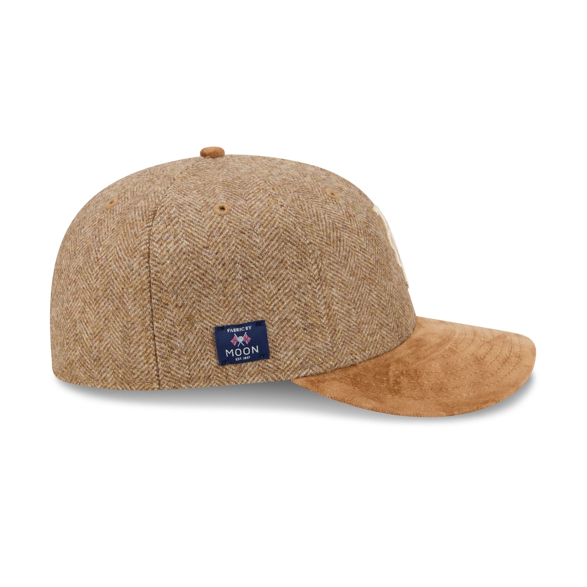 New York Mets Moon Brisbane Moss Brown Visor 59FIFTY Fitted Hat