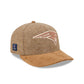 New England Patriots Moon Brisbane Moss Brown Visor 59FIFTY Fitted Hat