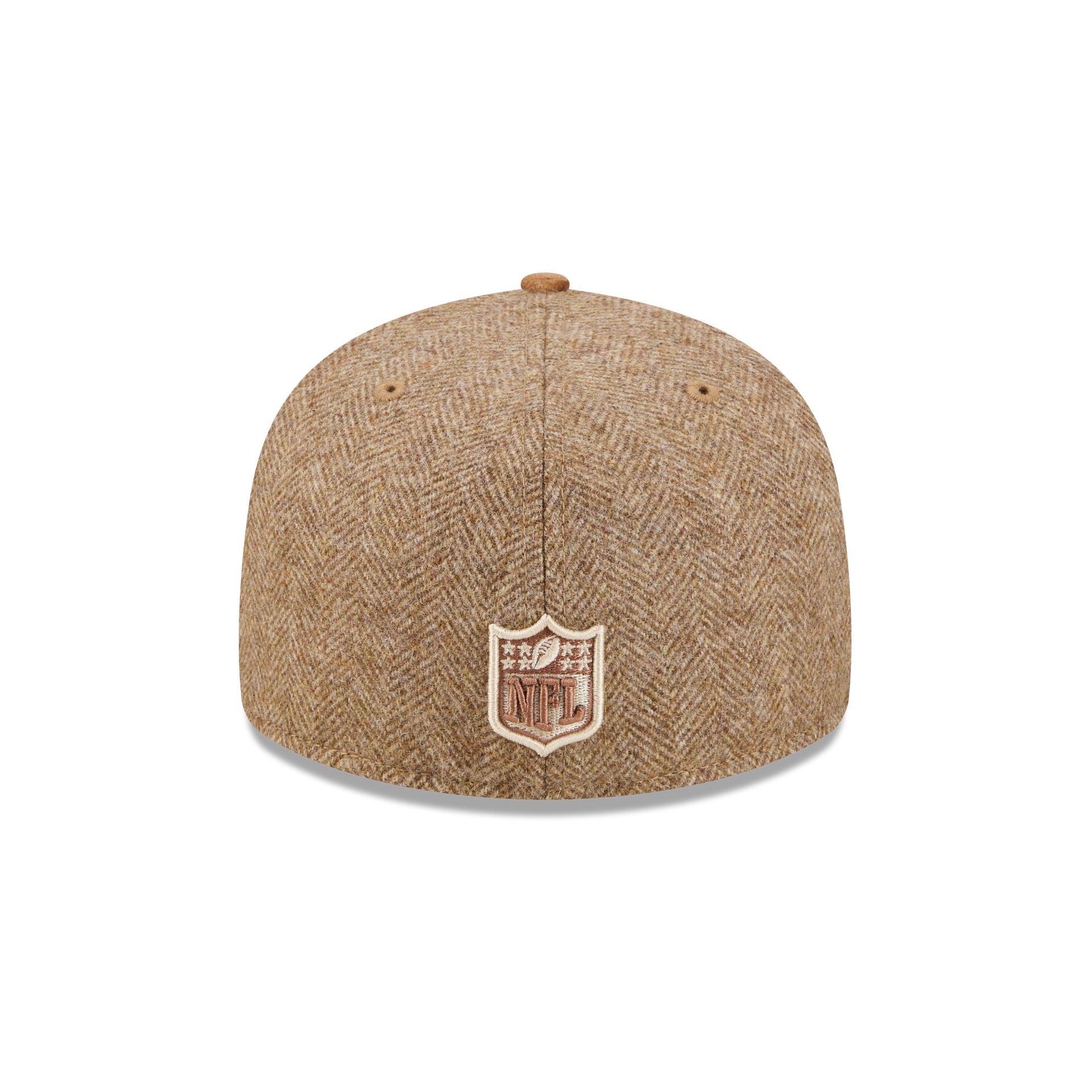 Kansas City Chiefs Moon Brisbane Moss Brown Visor 59FIFTY Fitted Hat