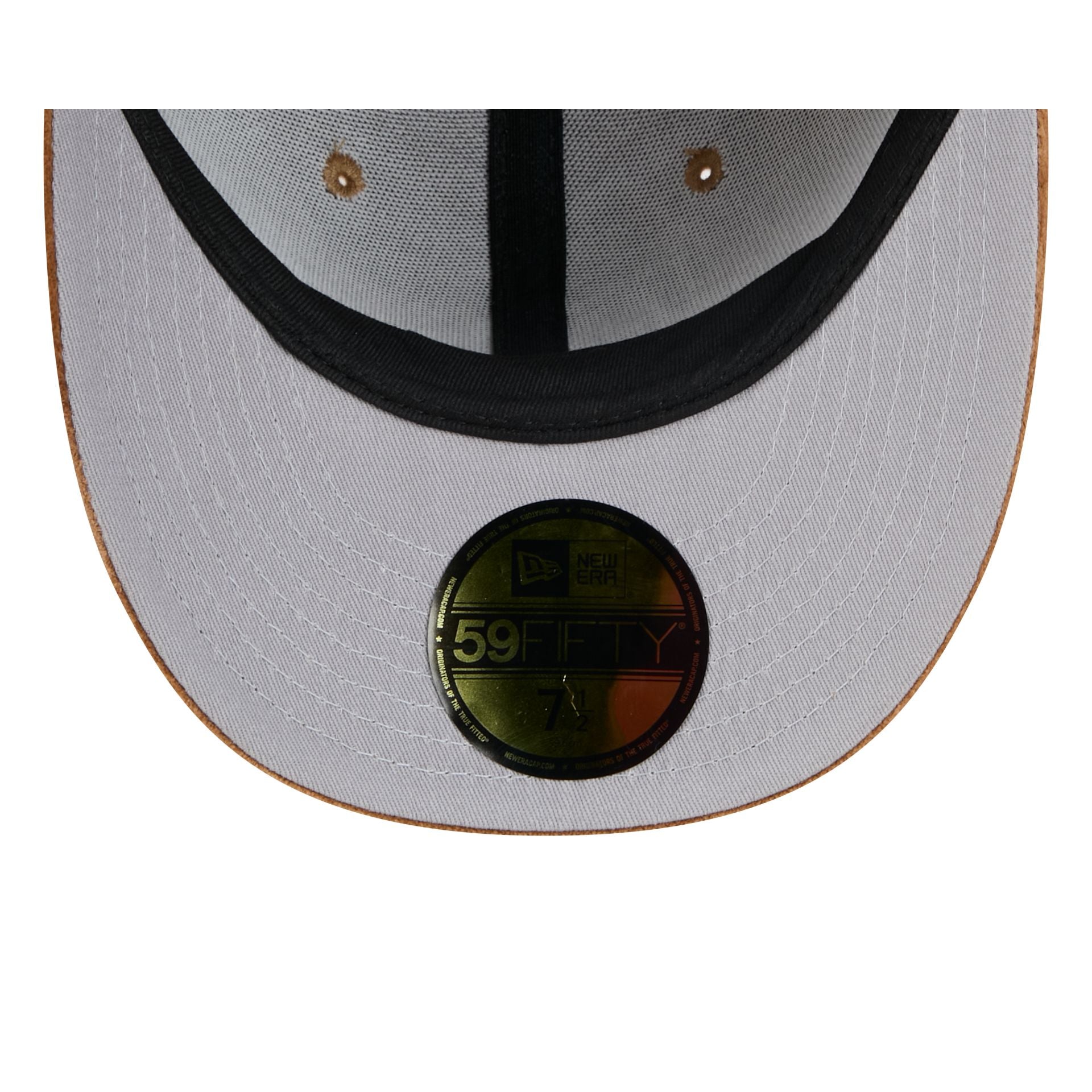 Kansas City Chiefs Moon Brisbane Moss Brown Visor 59FIFTY Fitted Hat