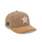 Houston Astros Moon Brisbane Moss Brown Visor 59FIFTY Fitted Hat