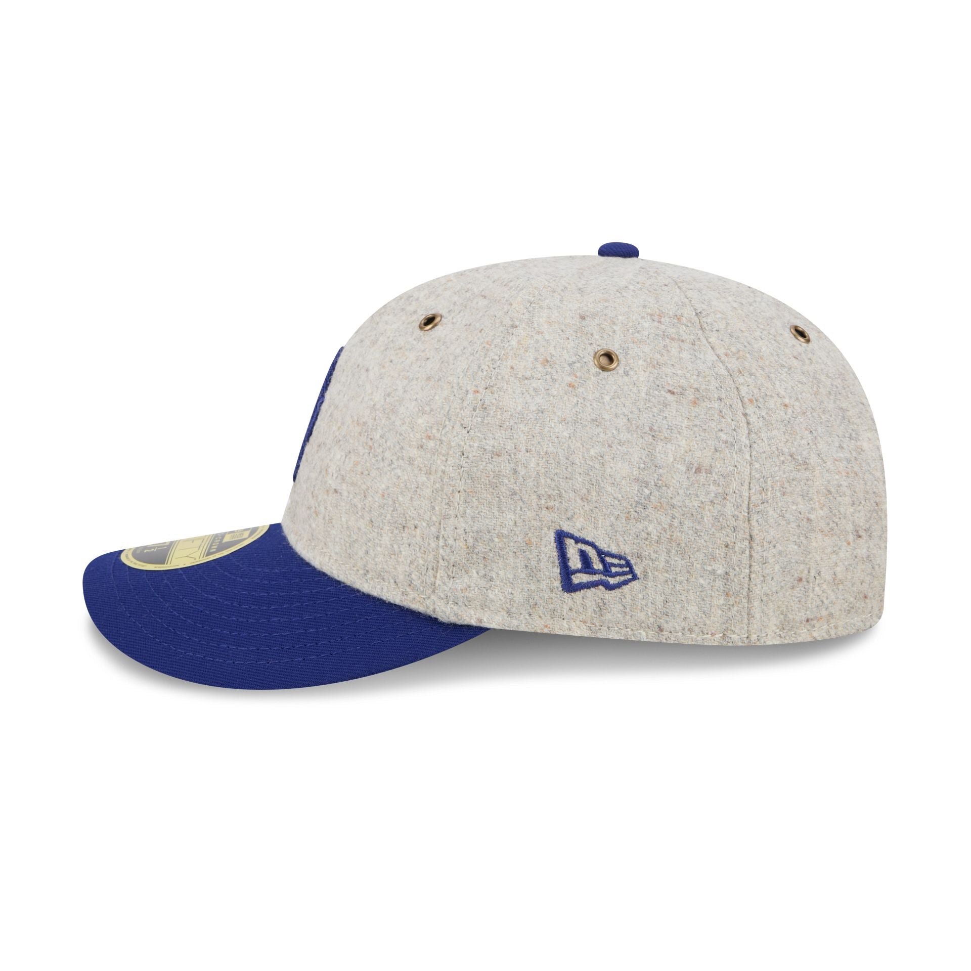 Los Angeles Dodgers Moon Herringbone Retro Crown 59FIFTY Fitted Hat