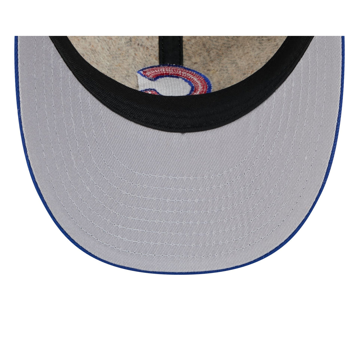 Chicago Cubs Moon Herringbone Retro Crown 59FIFTY Fitted Hat