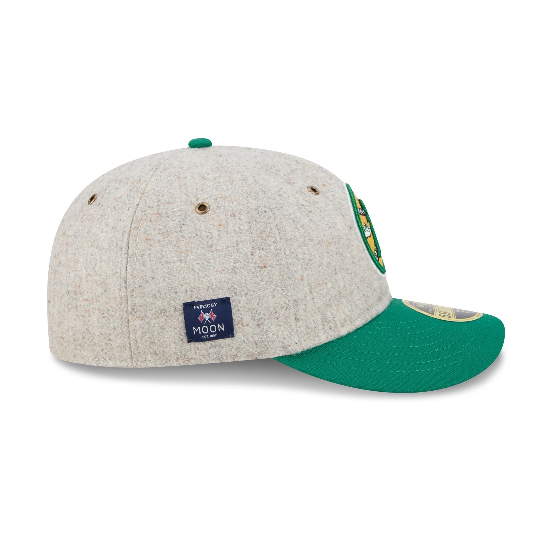 Athletics Moon Herringbone Retro Crown 59FIFTY Fitted Hat