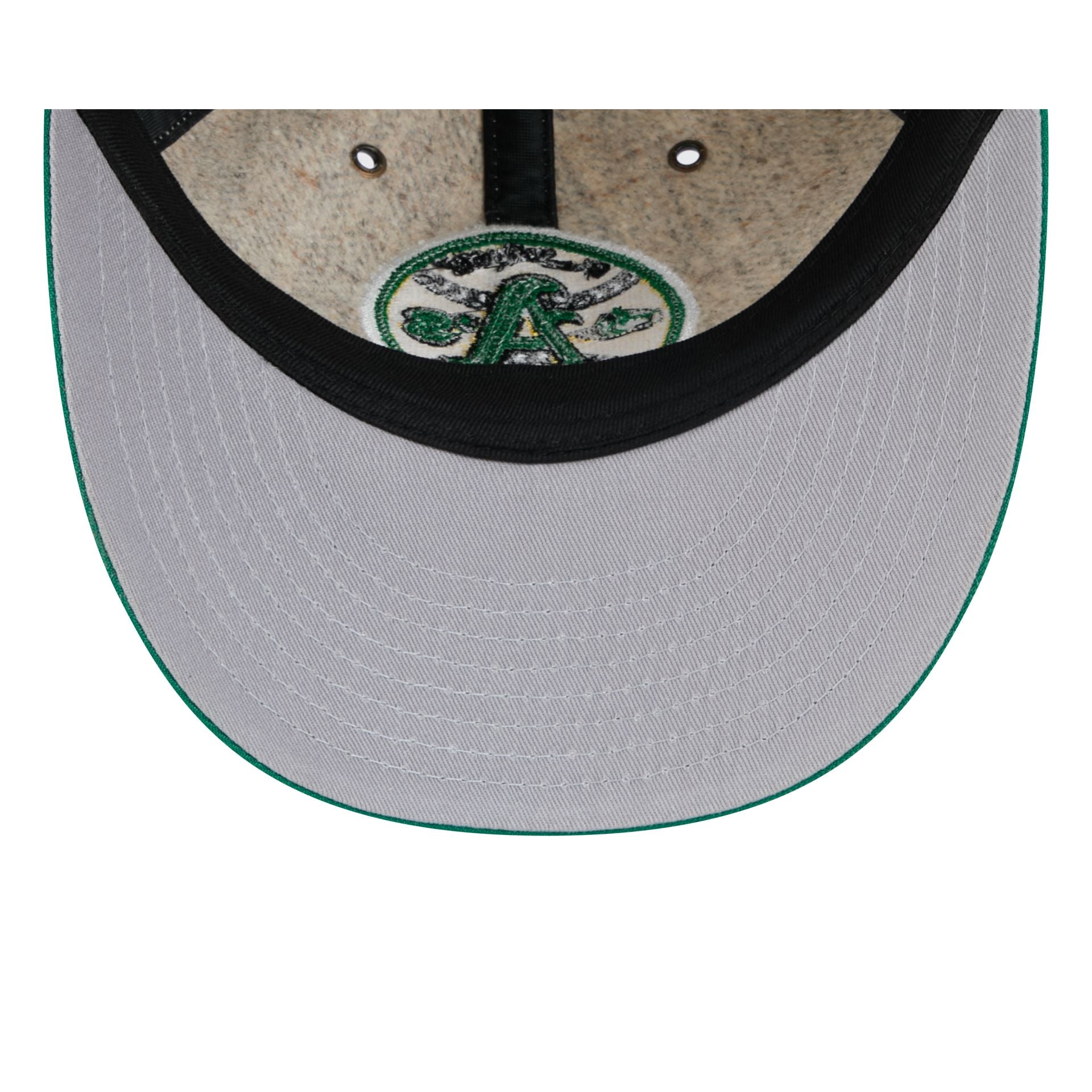 Athletics Moon Herringbone Retro Crown 59FIFTY Fitted Hat