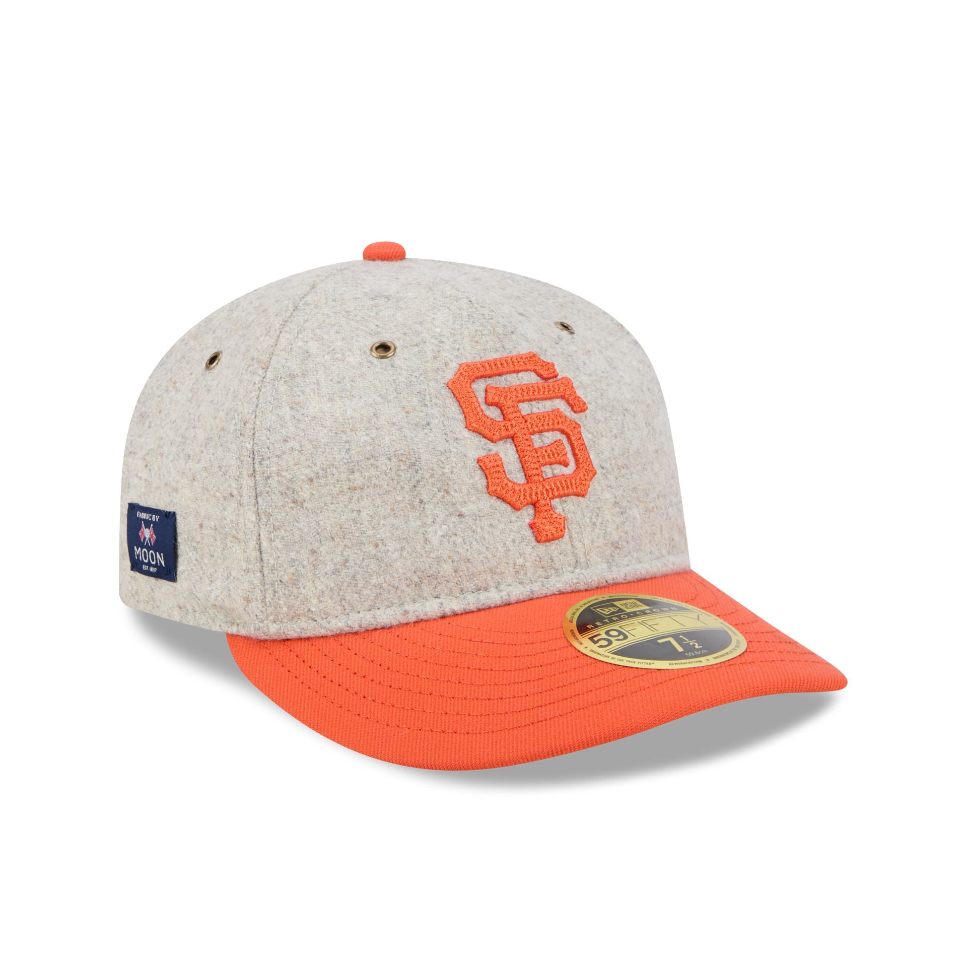 San Francisco Giants Moon Herringbone Retro Crown 59FIFTY Fitted Hat