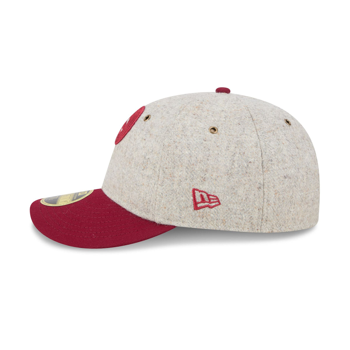Philadelphia Phillies Moon Herringbone Retro Crown 59FIFTY Fitted Hat