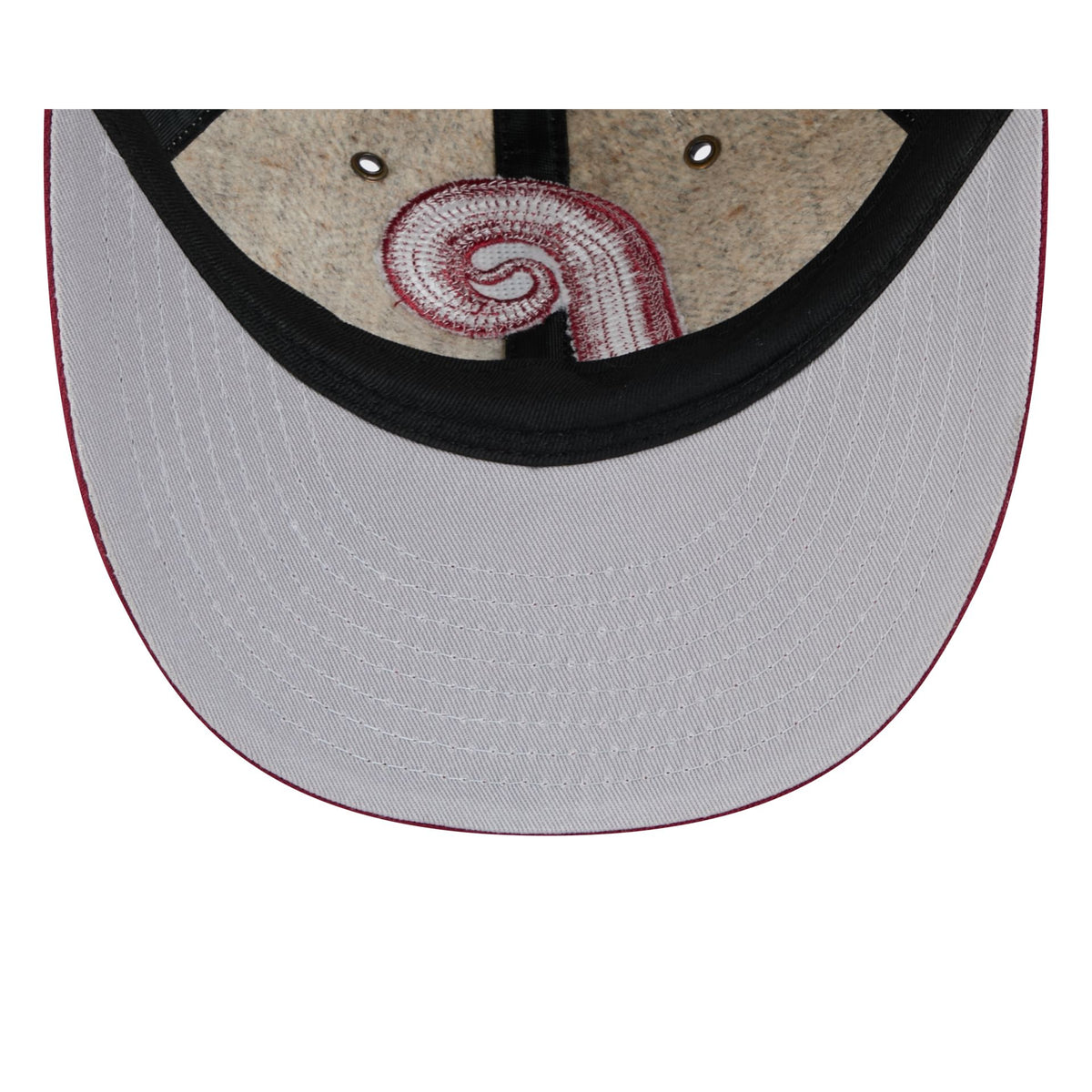 Philadelphia Phillies Moon Herringbone Retro Crown 59FIFTY Fitted Hat