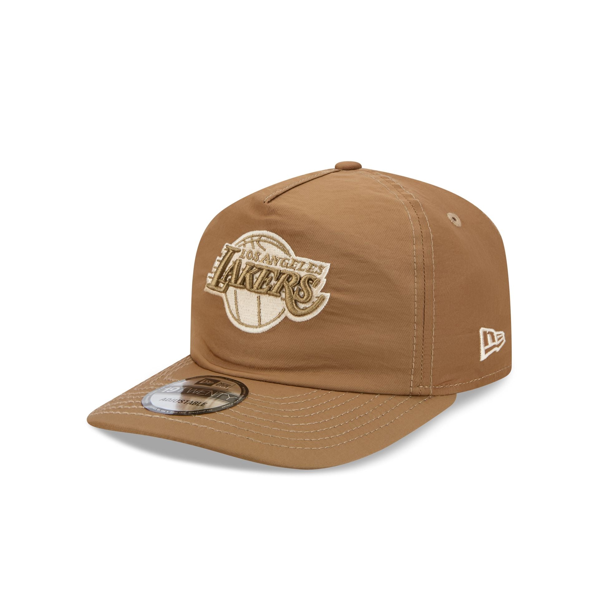 Los Angeles Lakers Nylon Brown 19TWENTY Adjustable Hat