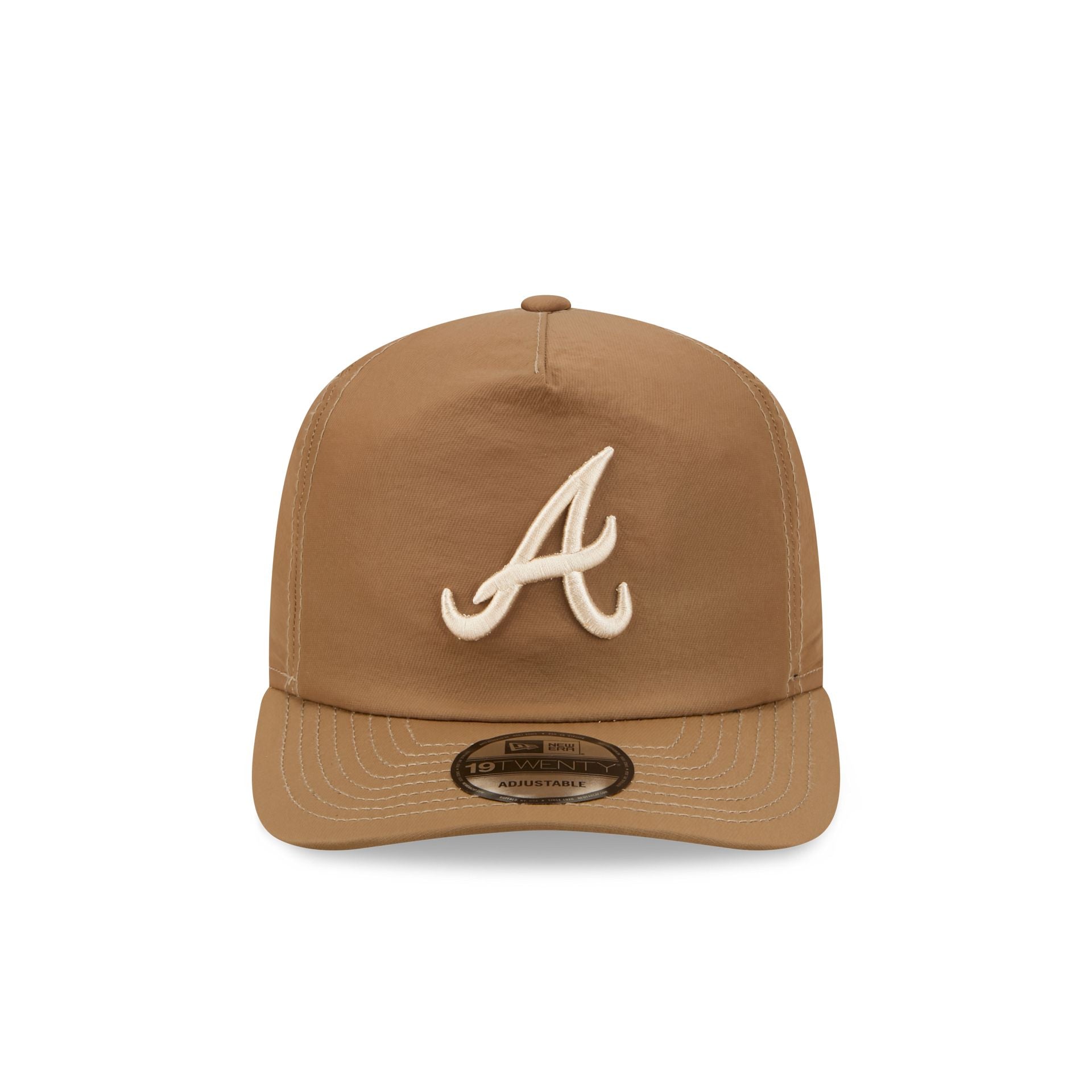 Atlanta Braves Nylon Brown 19TWENTY Adjustable Hat