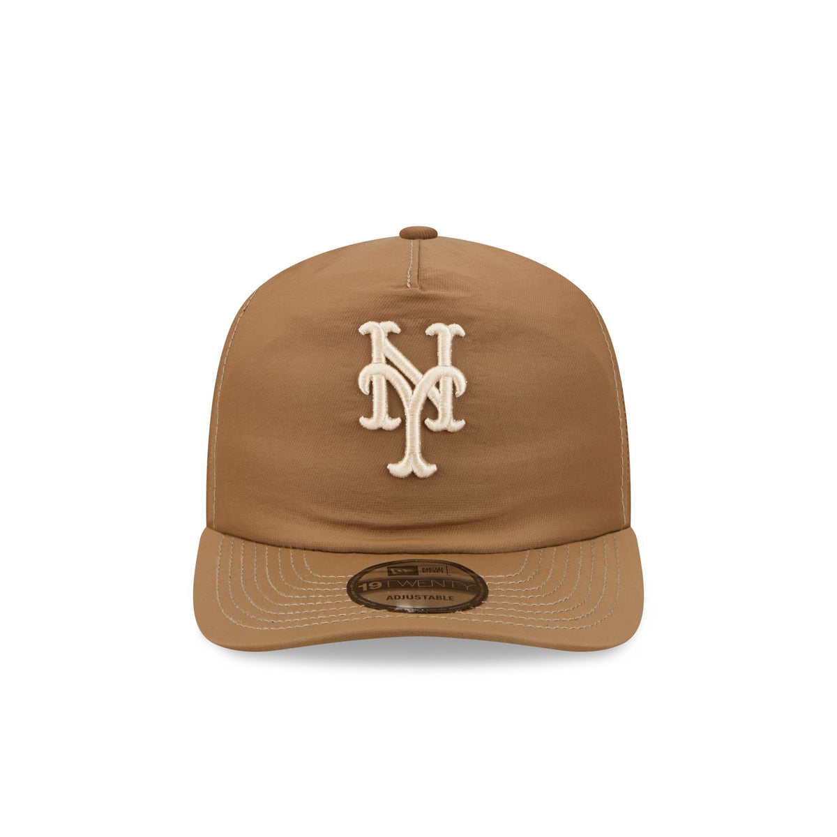 New York Mets Nylon Brown 19TWENTY Adjustable Hat