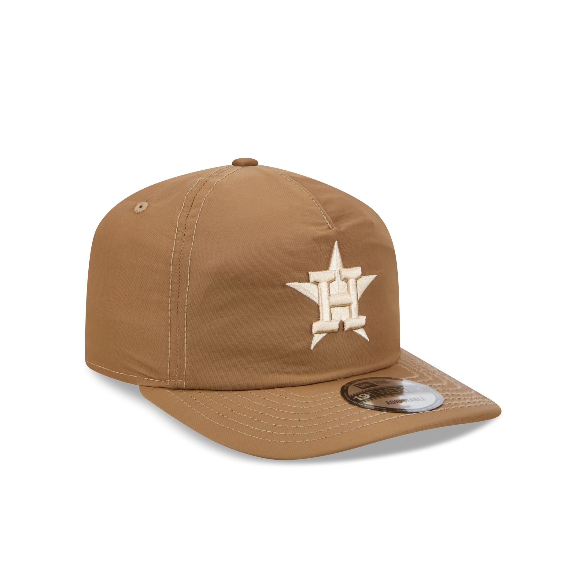 Houston Astros Nylon Brown 19TWENTY Adjustable Hat